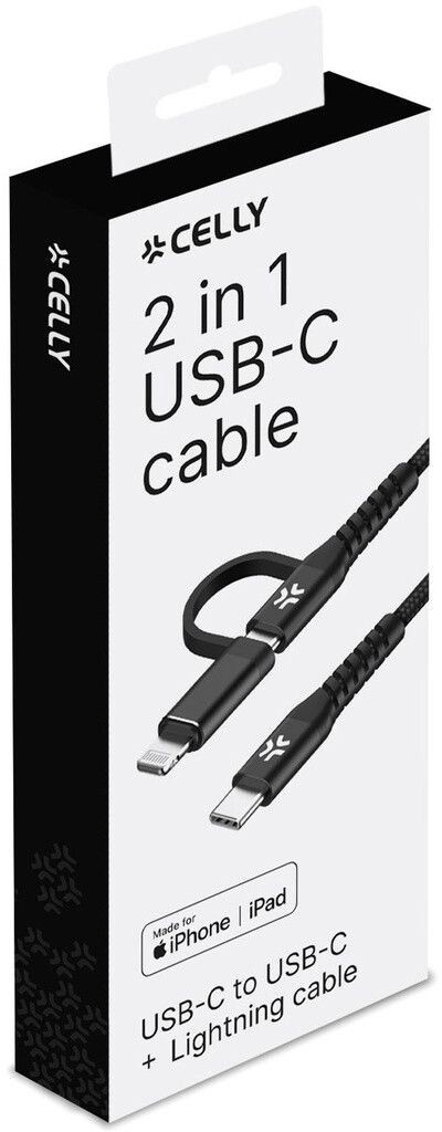 Celly In Cable Usb C Usb C Lightning