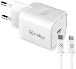 Celly Vggladdare 20W med Lightning-kabel