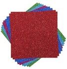 Cricut Glitter Cardstock Sampler 10-pack - Brights