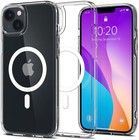 Spigen Ultra Hybrid MagFit (iPhone 14) - Transparent/vit