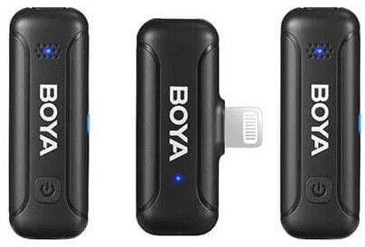 Boya BY-WM3T-D2 Dual Wireless Microphone with Lightning