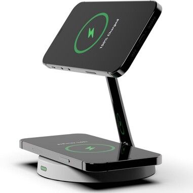 Moobio 2-in-1 Magnetic Wireless Charger