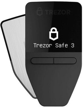 Trezor Safe 3 Crypto Hardware Wallet