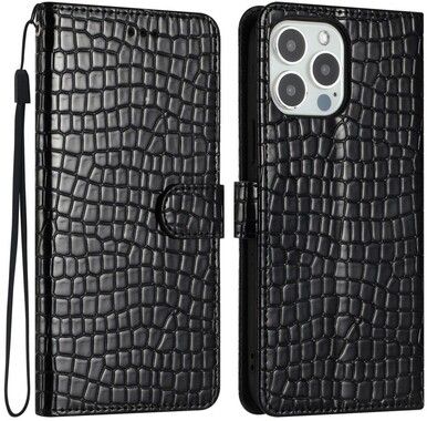 Trolsk Crocodile 3 Card Wallet (iPhone 16 Pro)