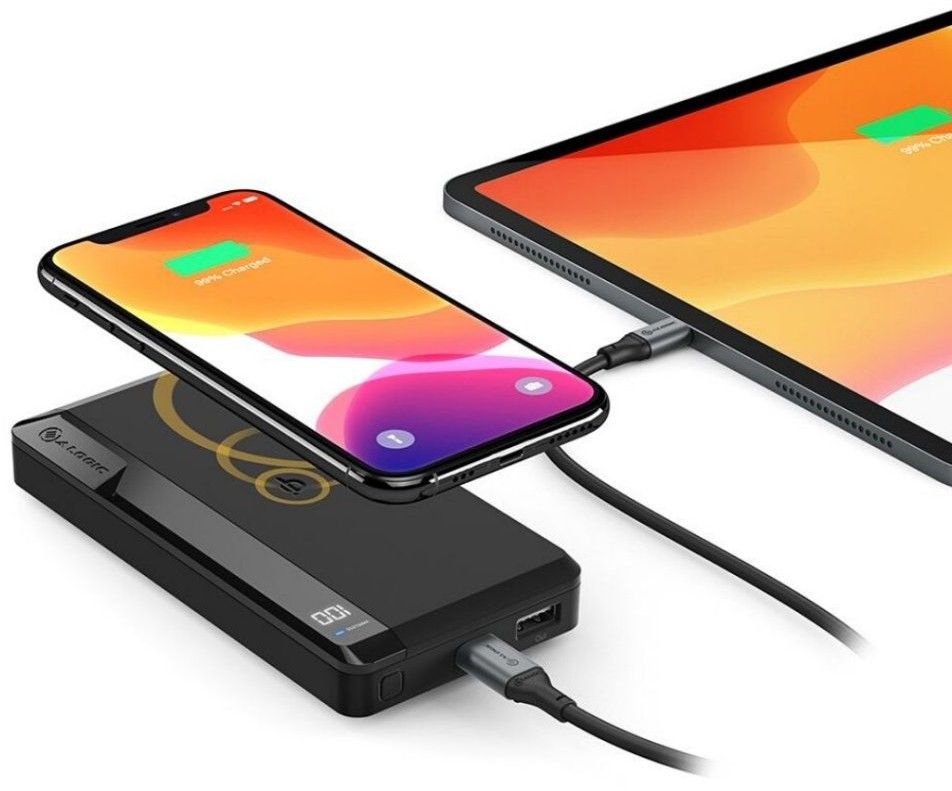 Alogic USB-C 10,000mAh Wireless Power Bank Ultimate - Vit