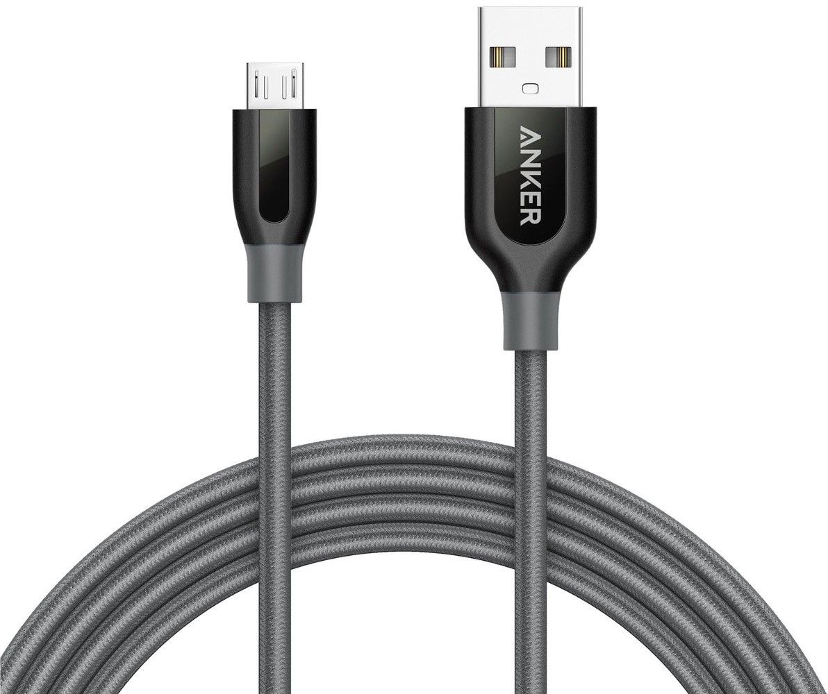 Anker PowerLine+ MicroUSB with Pouch - 0,9 meter