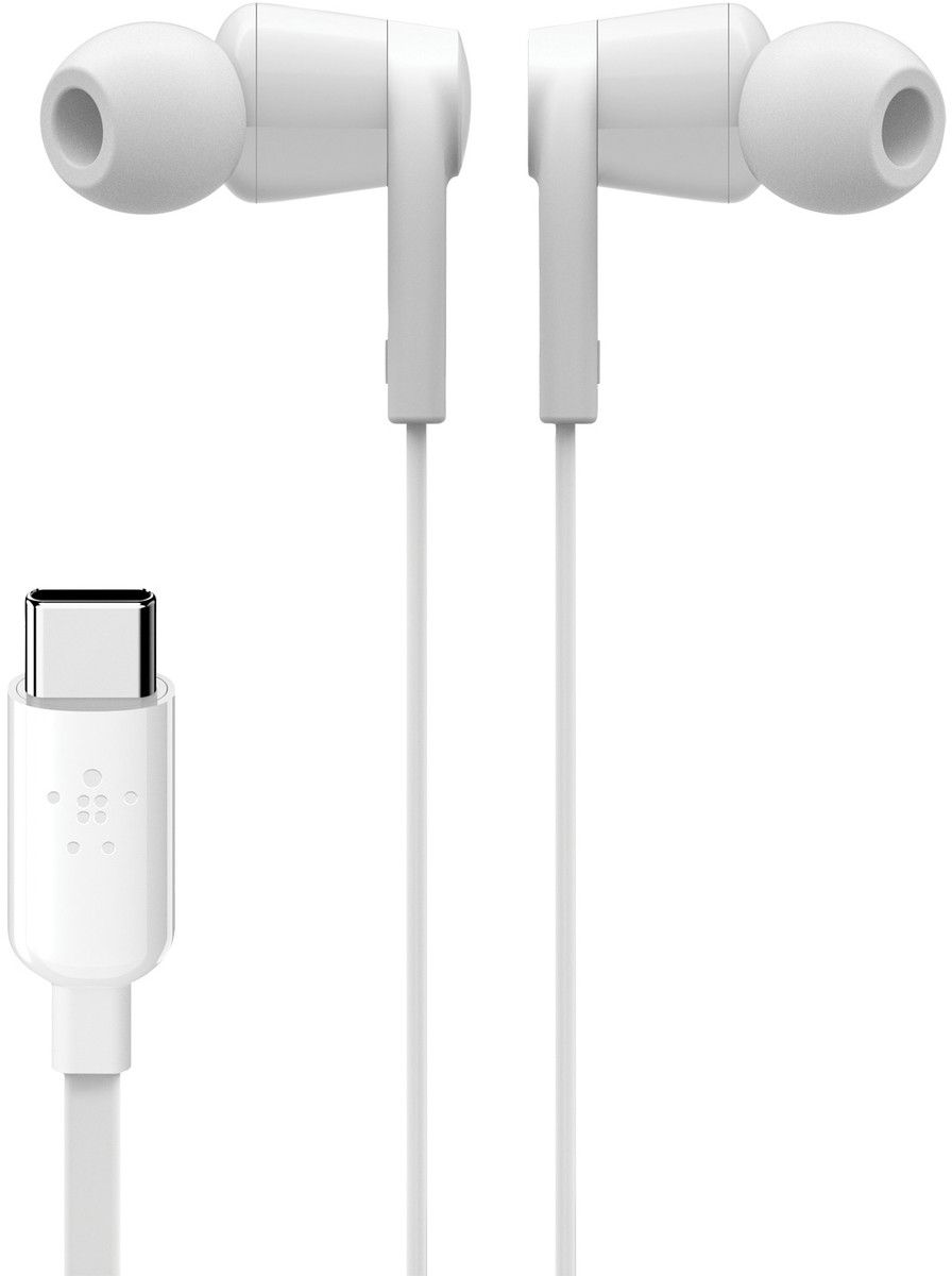 Belkin Soundform Cons Headphones with USB-C - Svart