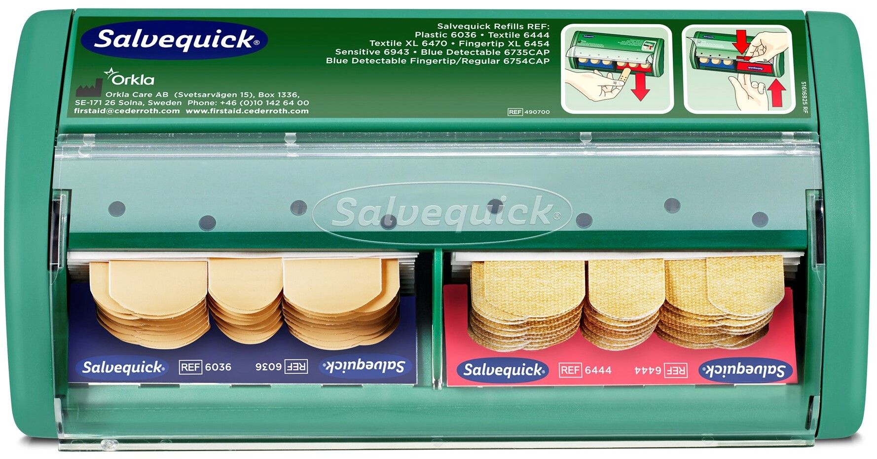 Cederroth Salvequick Plåsterautomat