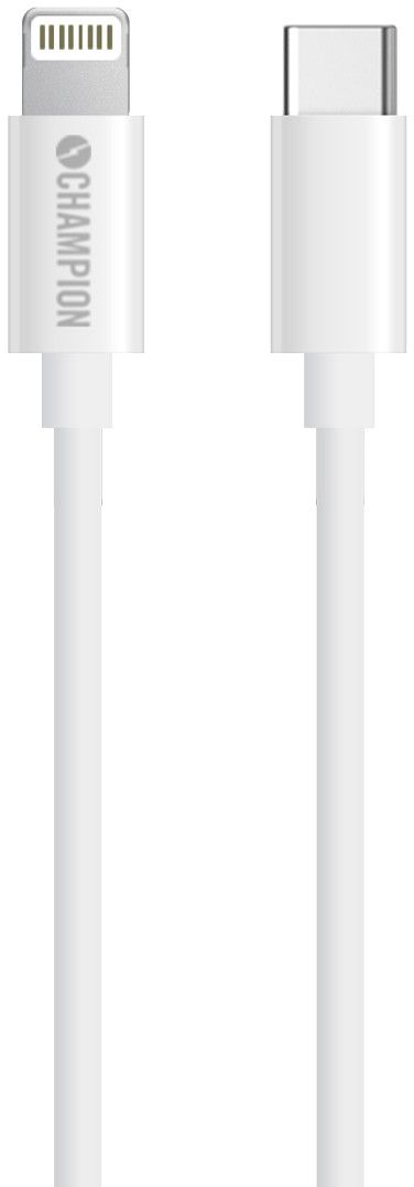 Champion USB-C to Lightning - 2 meter - Svart