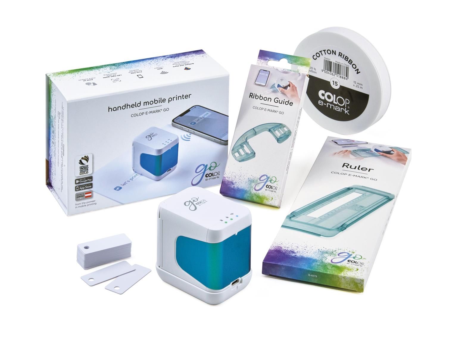 Colop e-mark Go Bundle - portabel skrivare med app