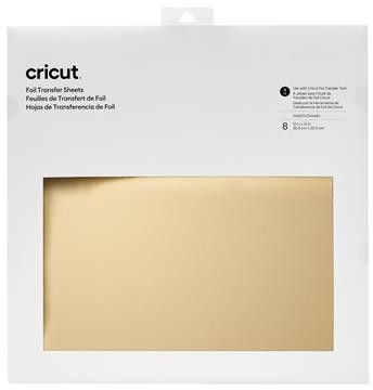 Cricut Foil Transfer Sheets 30 x 30 cm 8-pack - Röd