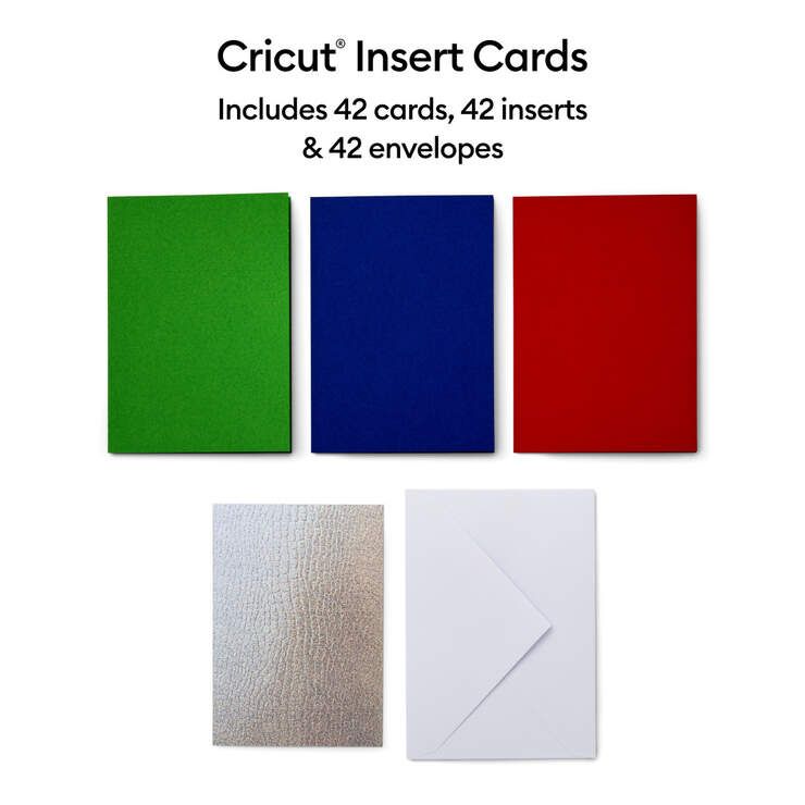 Cricut Insert Cards R10 Sampler 42-pack - Rainbow