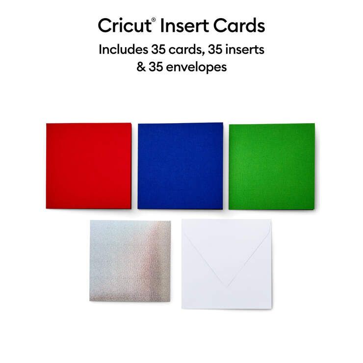 Cricut Insert Cards S40 Sampler 35-pack - Rainbow