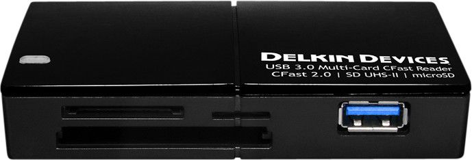 Delkin USB 3.0 Multi-Slot CFast 2.0 Memory Card Reader