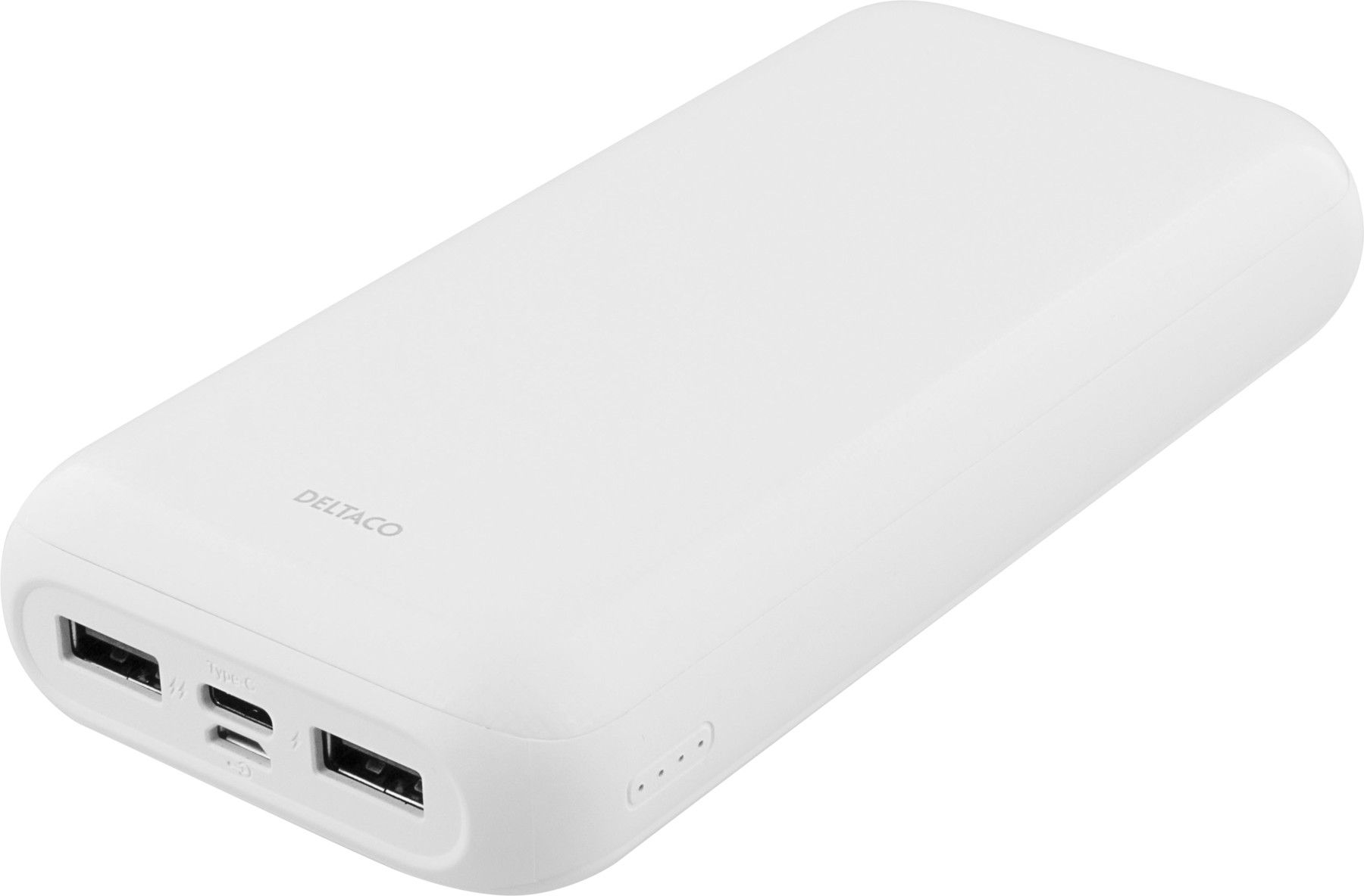 Deltaco Powerbank 20000mah Usb C 2xusb A 2912