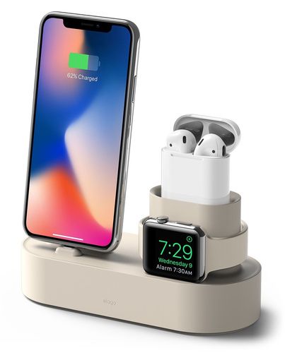 Elago Trio Charging Stand - Svart