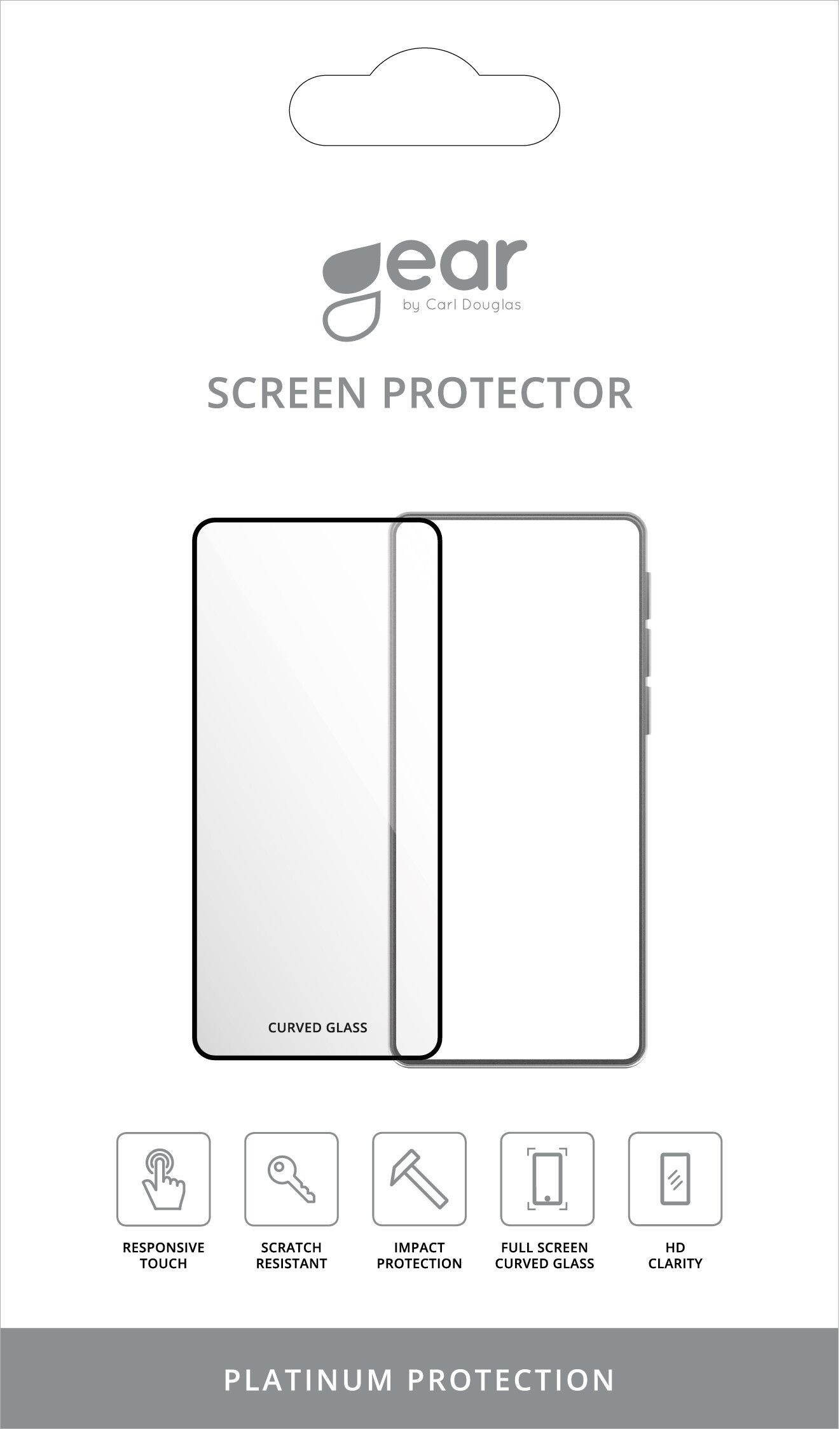 Gear Curved Glass