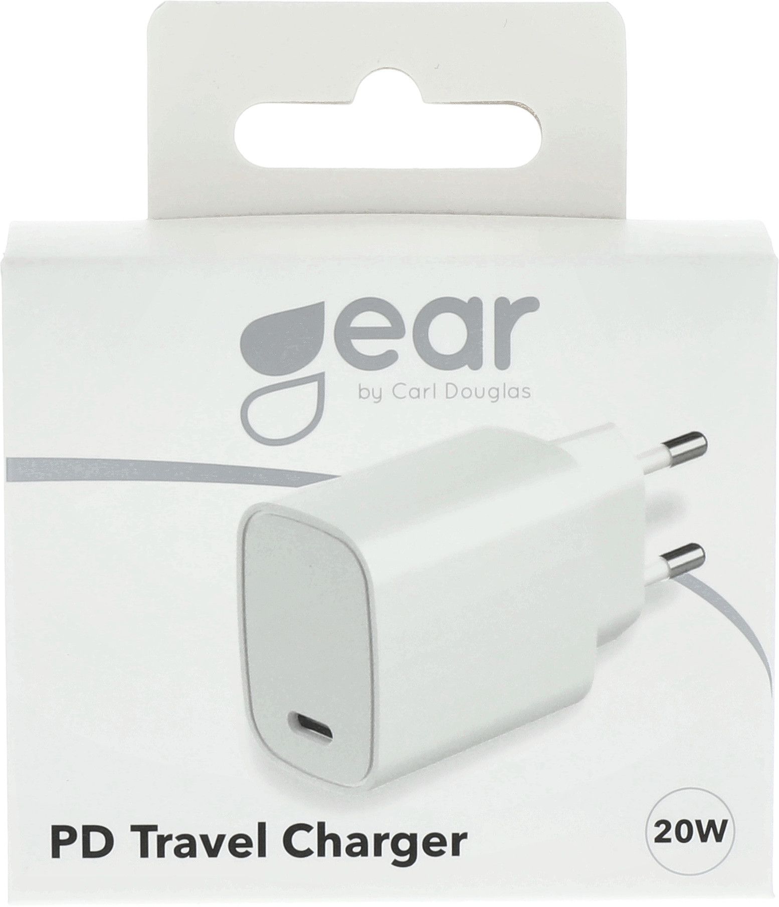 Gear Laddare 220V 1xUSB-C PD 20W