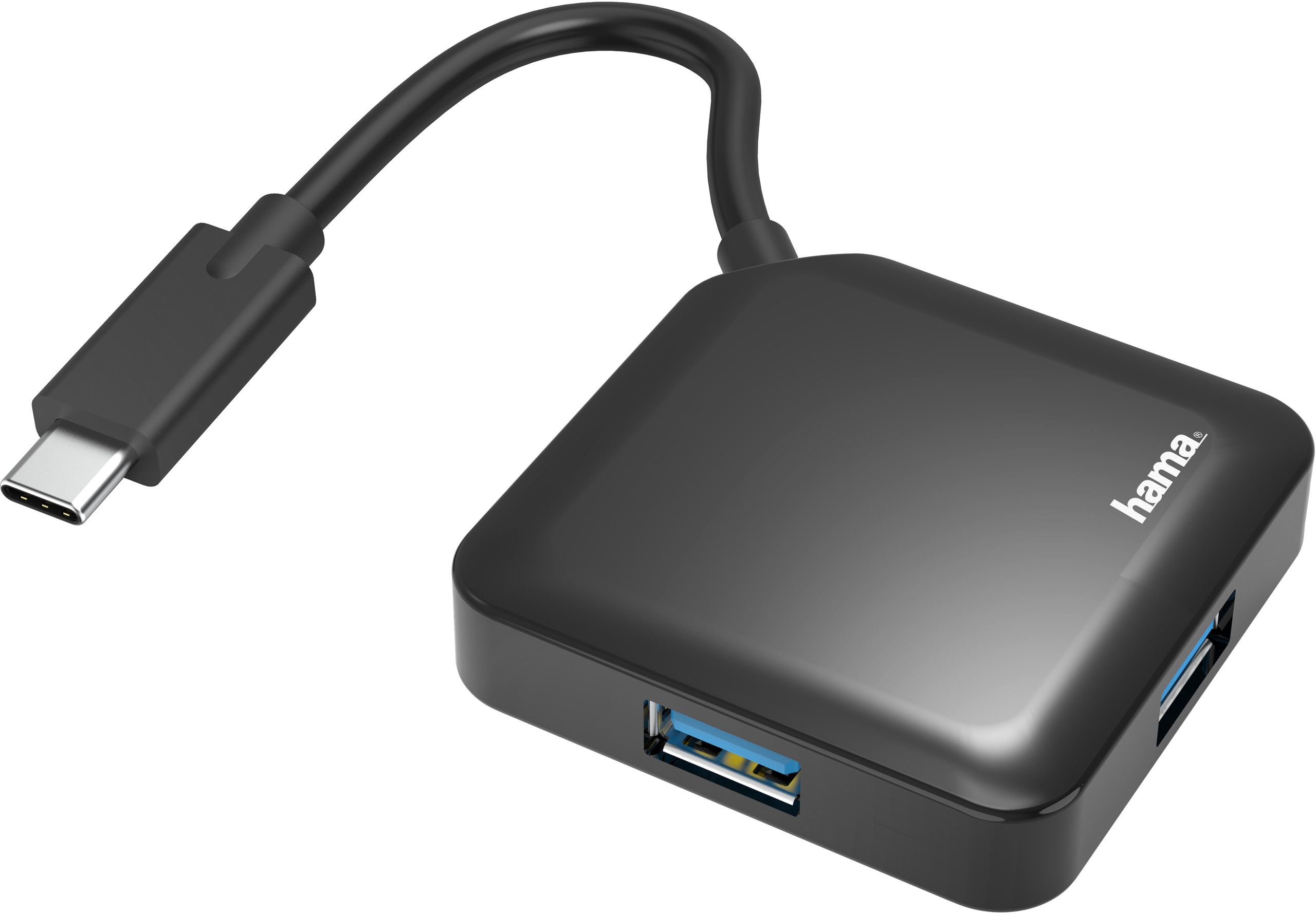 Hama USB-C Hub 4x Portar