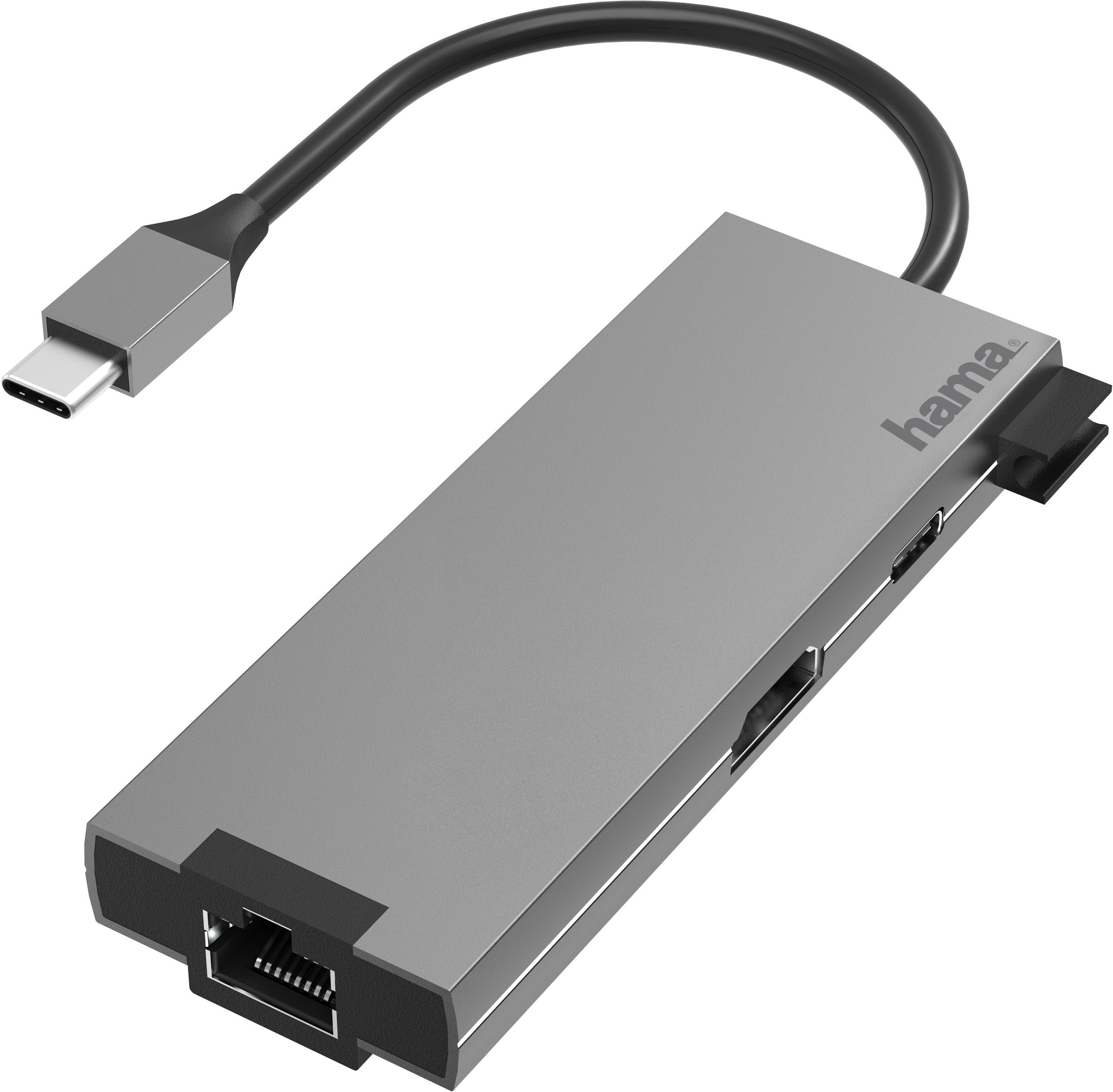 Hama USB-C Multiadapter HDMI/LAN