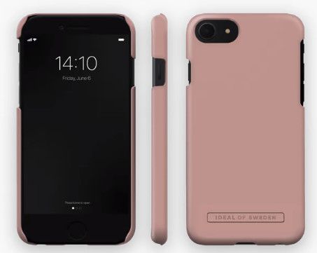 iDeal of Sweden Seamless Case iPhone SE3/SE2/8/7) - Coal black