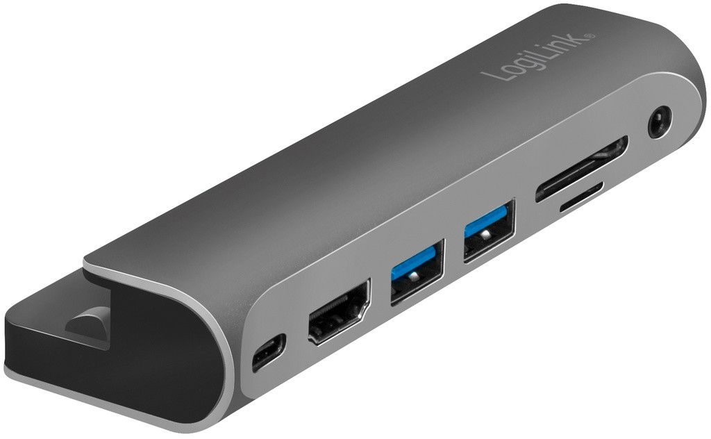 LogiLink USB 3.2 Gen 1 USB-C Docking Station 7-port