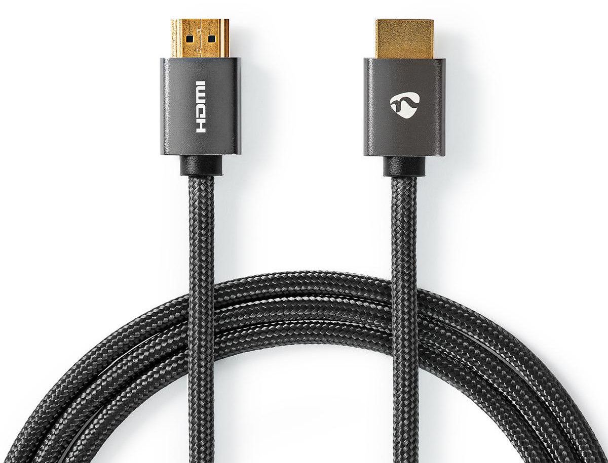 Nedis Fabritallic HDMI Cable 4K - 2 meter