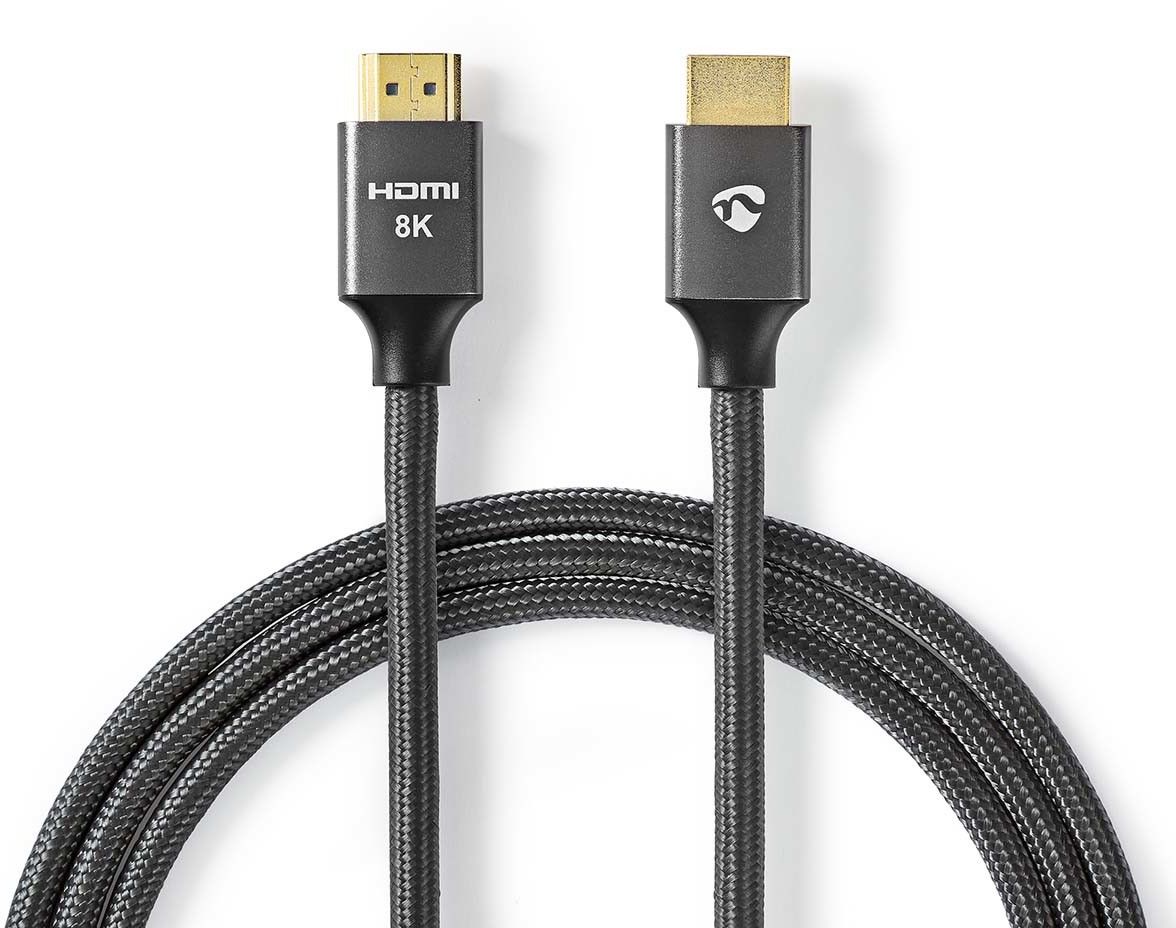 Nedis Fabritallic HDMI Cable 8K - 2 meter