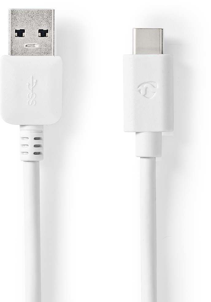 Nedis USB-A to USB-C Cable - Svart