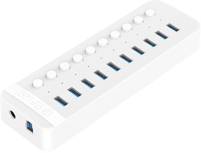 Orico 10 Multi-Port Hub With Individual Switches