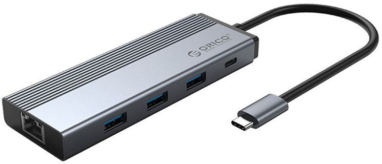 Orico 5SXRJ 5-in-1 USB-C Multifunctional Hub