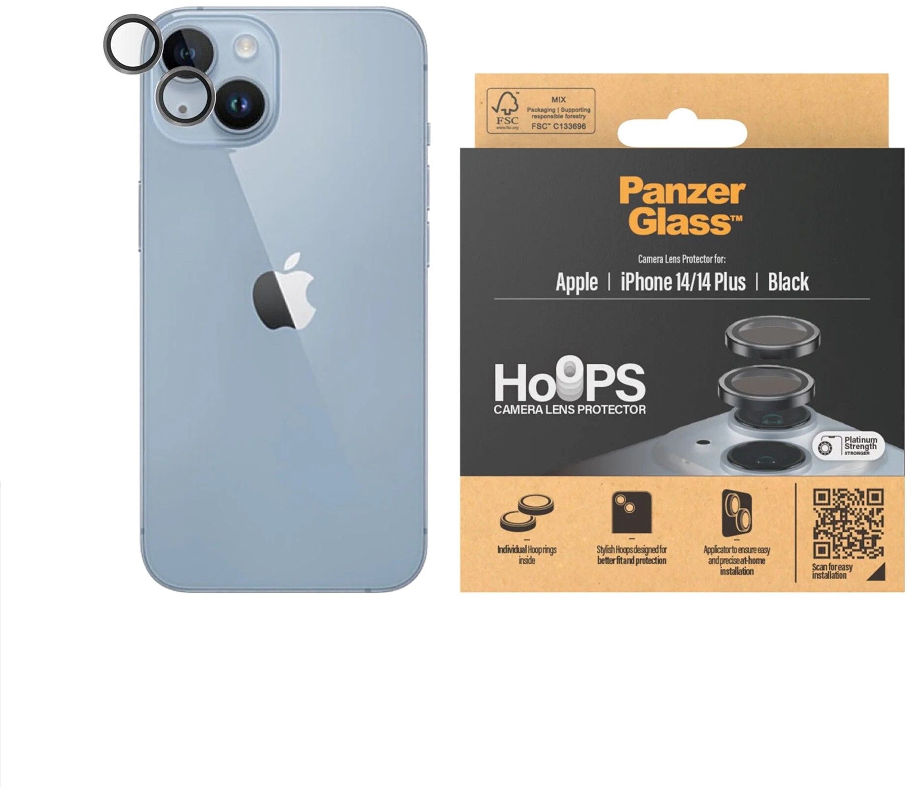 PanzerGlass Hoops Camera Lens Protector