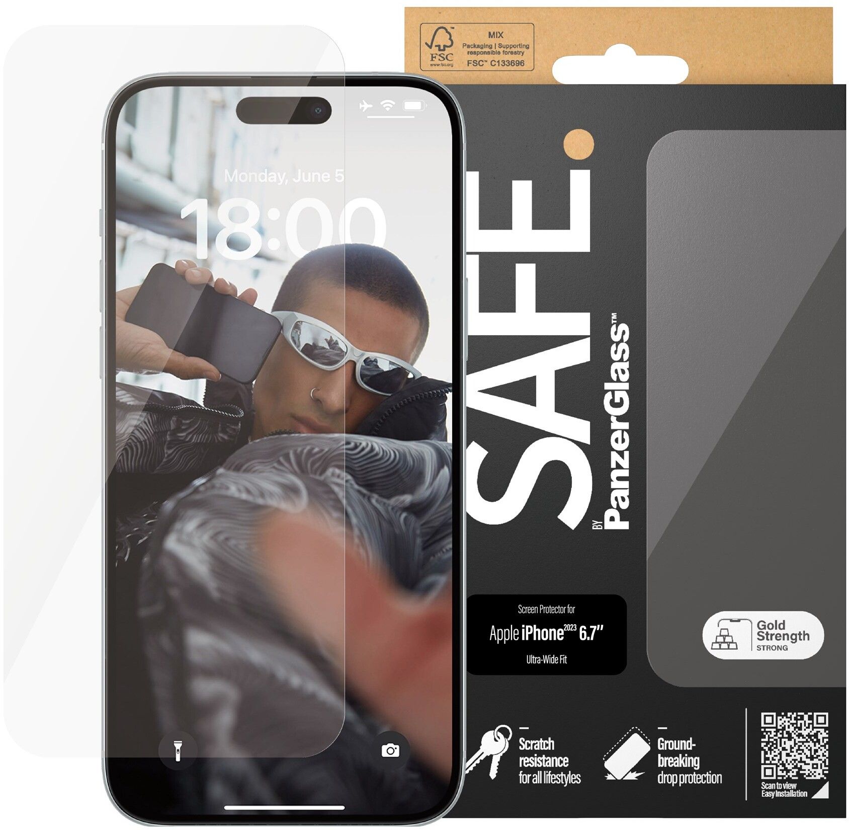 PanzerGlass Safe Screen Protector