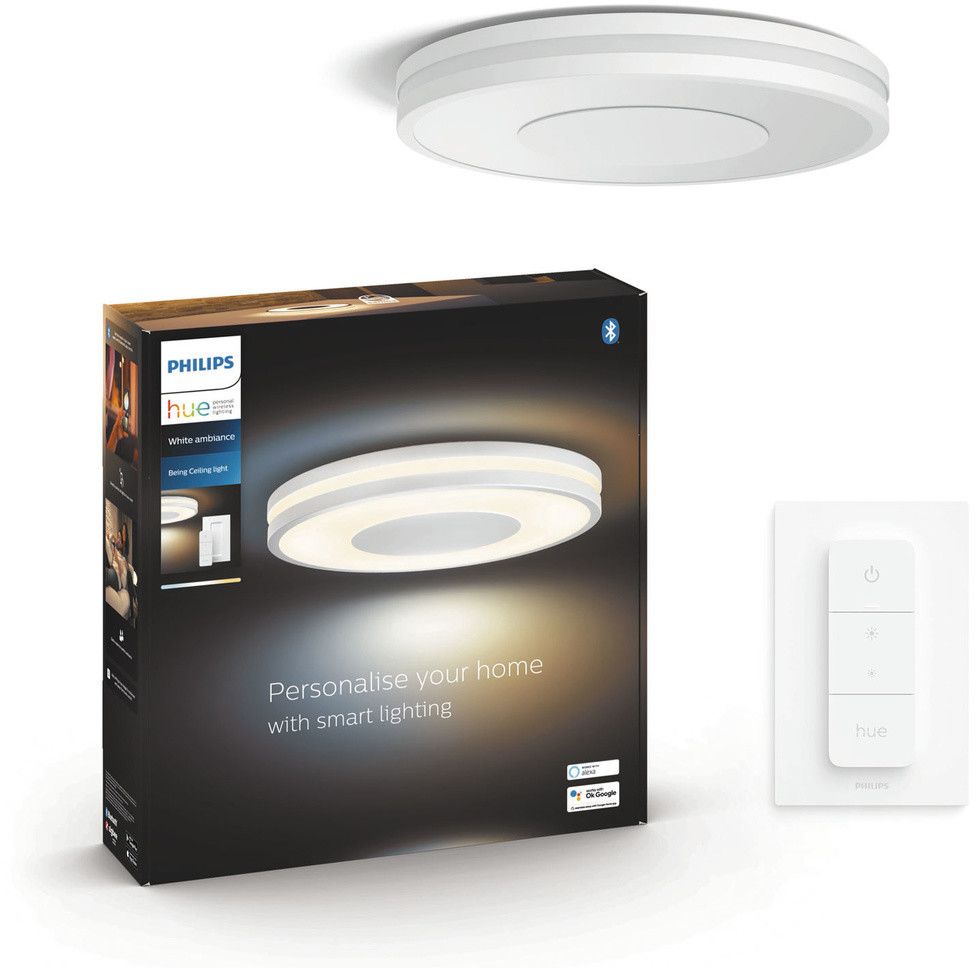 Philips Hue White Ambiance Being Takplafond - Vit