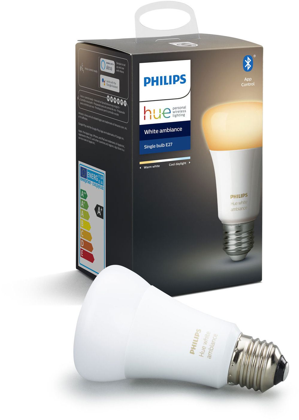 Philips Hue White Ambiance E27 - 2-pack