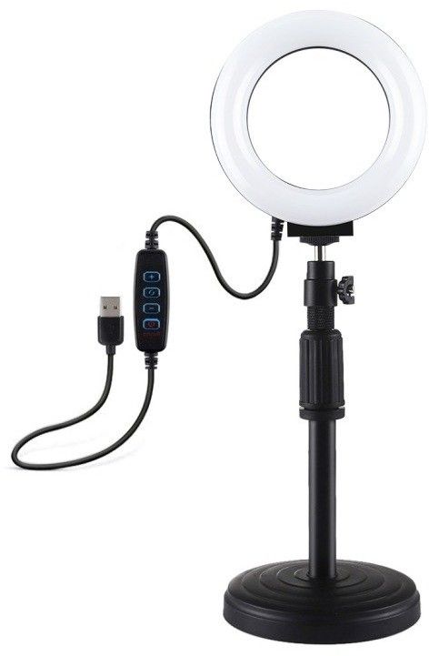 Puluz PU391 12cm Ring Light with Adjustable Base