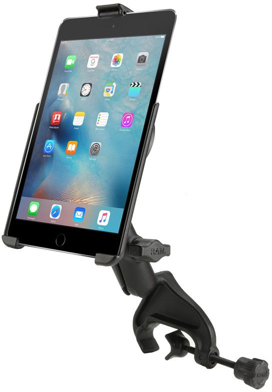 RAM Mount EZ-Roll'r Cradle with Yoke Clamp Mount