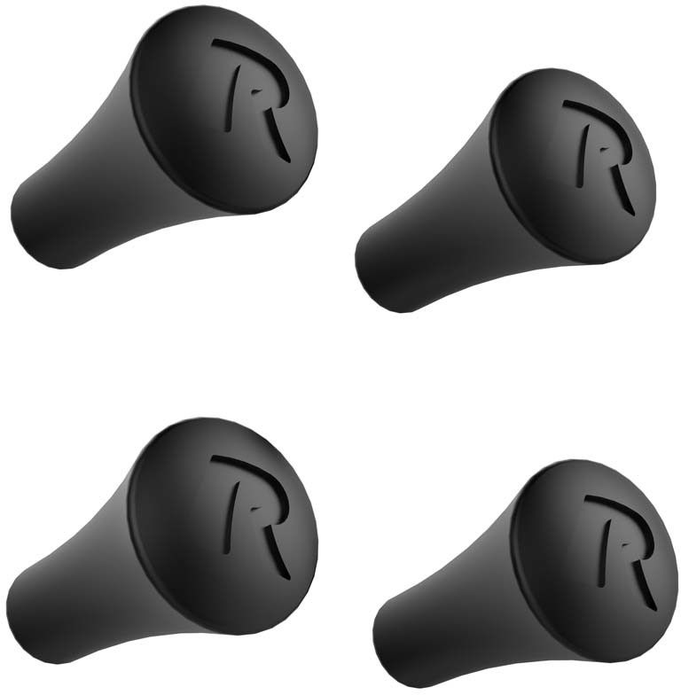 RAM Mount X-Grip Gummihylsor 4-Pack - Röd