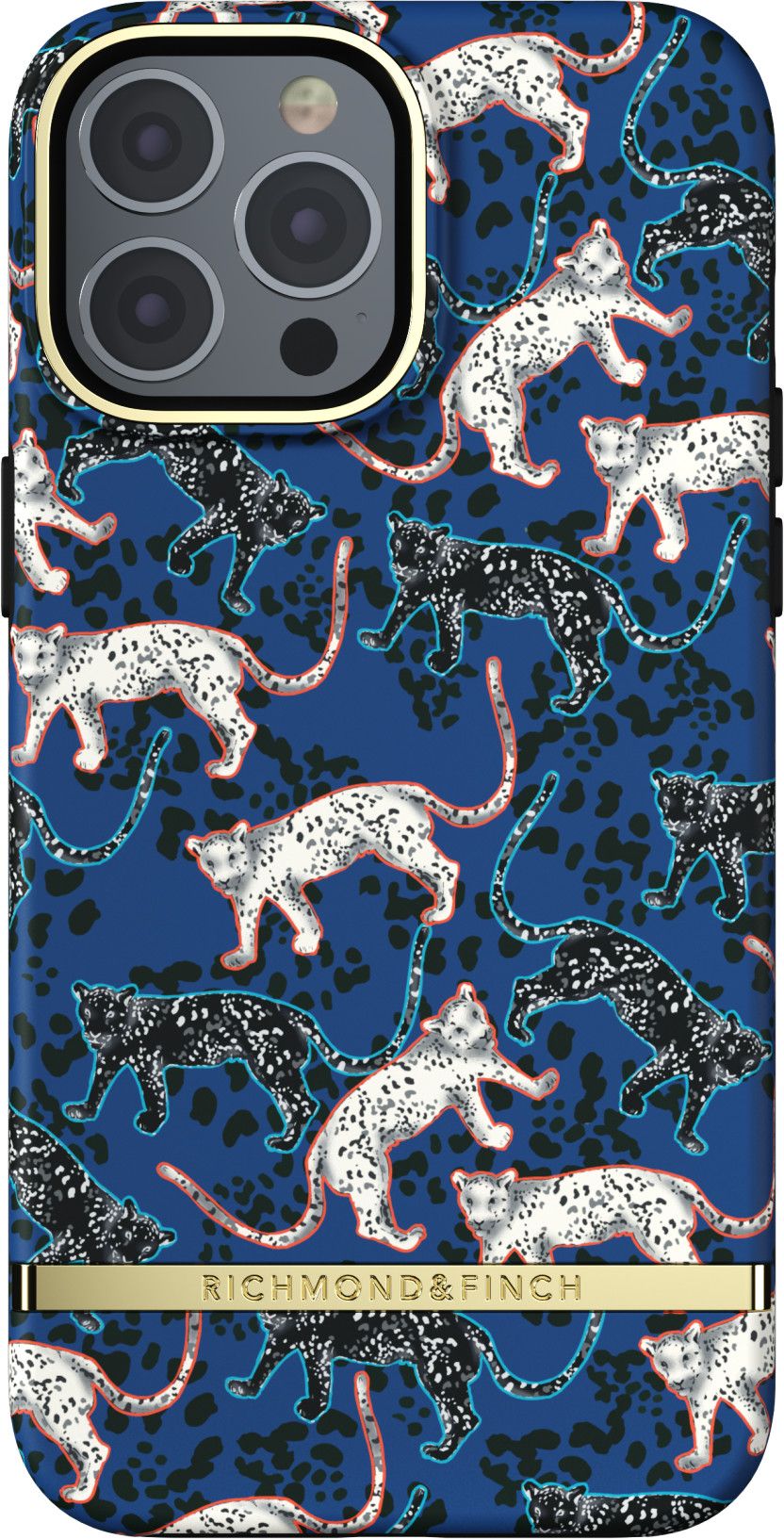 Richmond & Finch Blue Leopard