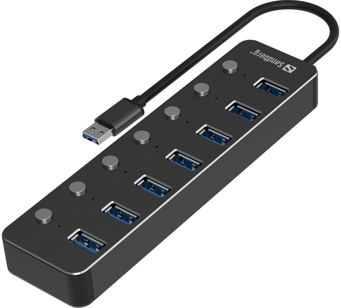 Sandberg USB 3.0 Hub 7 Ports