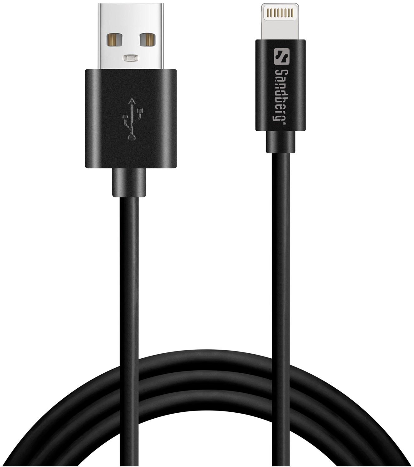 Sandberg USB-A till Lightning-kabel 1m