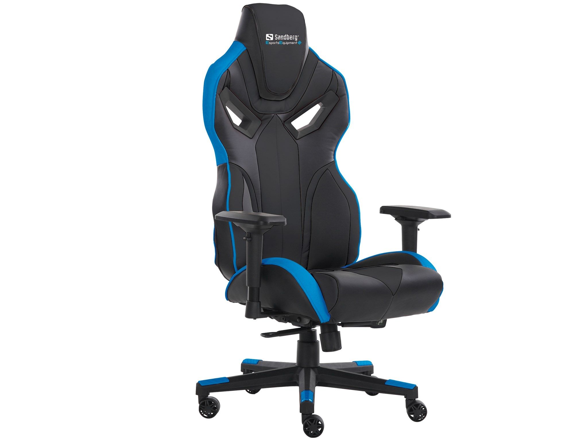 Sandberg Voodoo Gaming Chair - Svart/vit