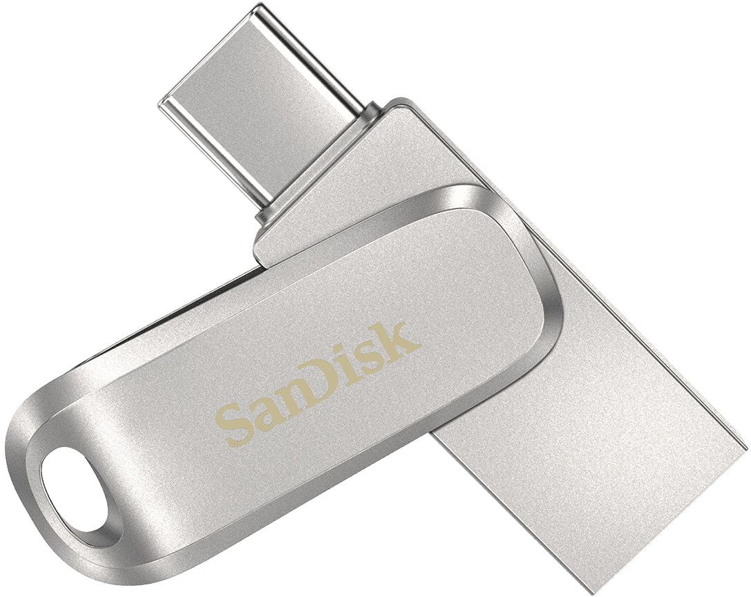 SanDisk Ultra Dual Drive Luxe USB-A/USB-C - 256GB