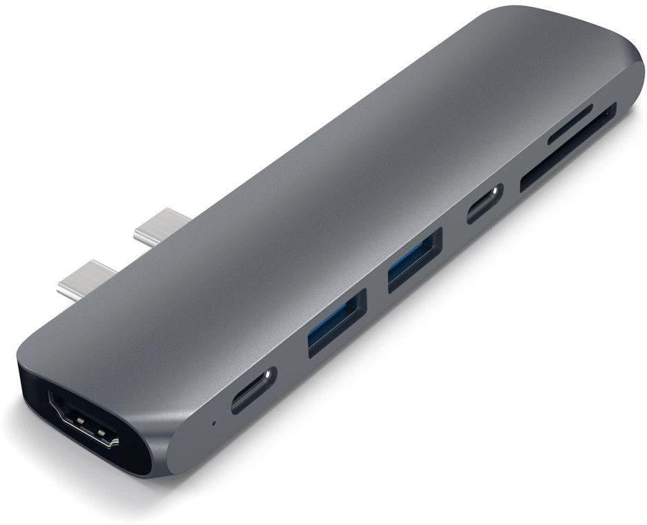 Satechi USB-C Pro Hub Adapter - Grå