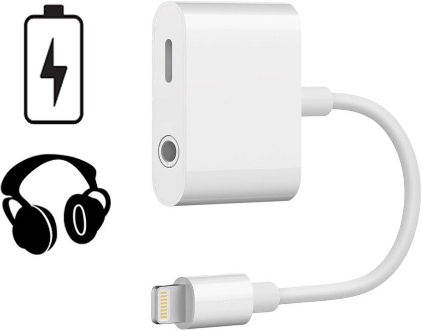 SiGN Lightning to 3.5mm for Sound & Power Adapter