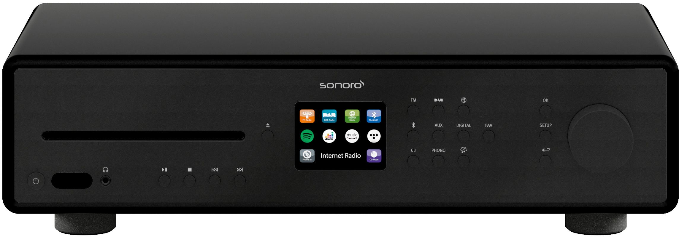 Sonoro Maestro - Smart HiFi Receiver - Grå