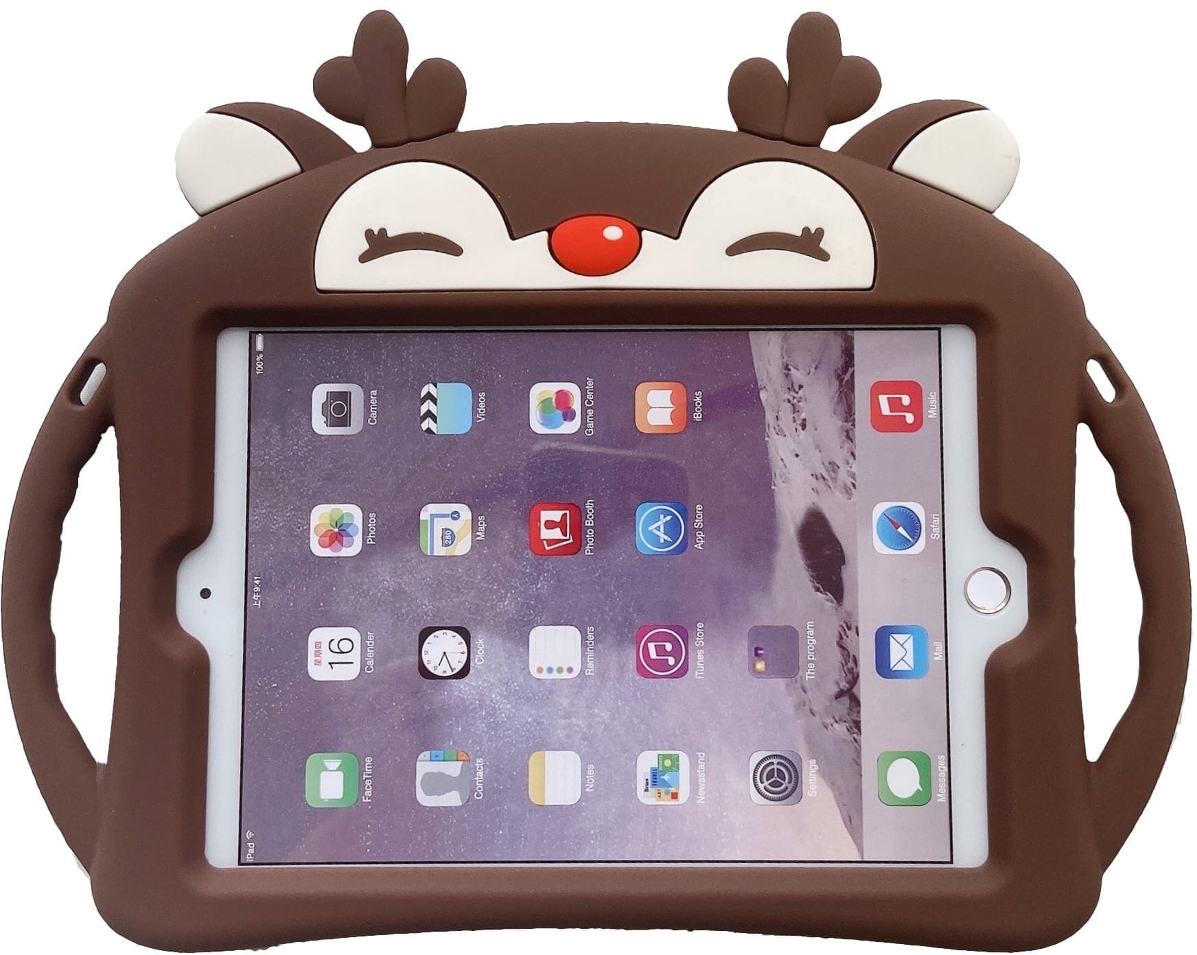 Trolsk Kids Case with strap - Brown Deer