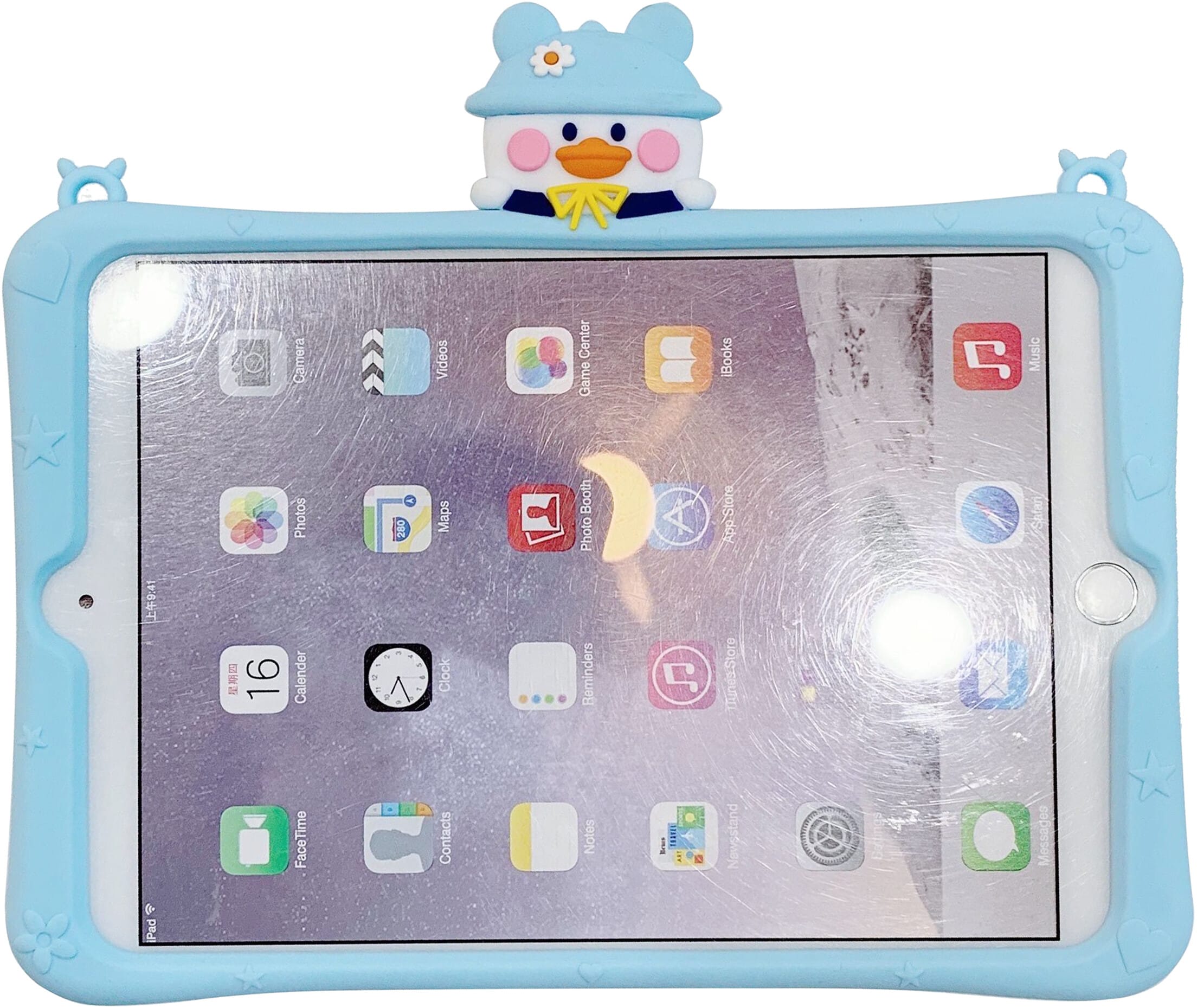 Trolsk Kids Case with strap - Duckie