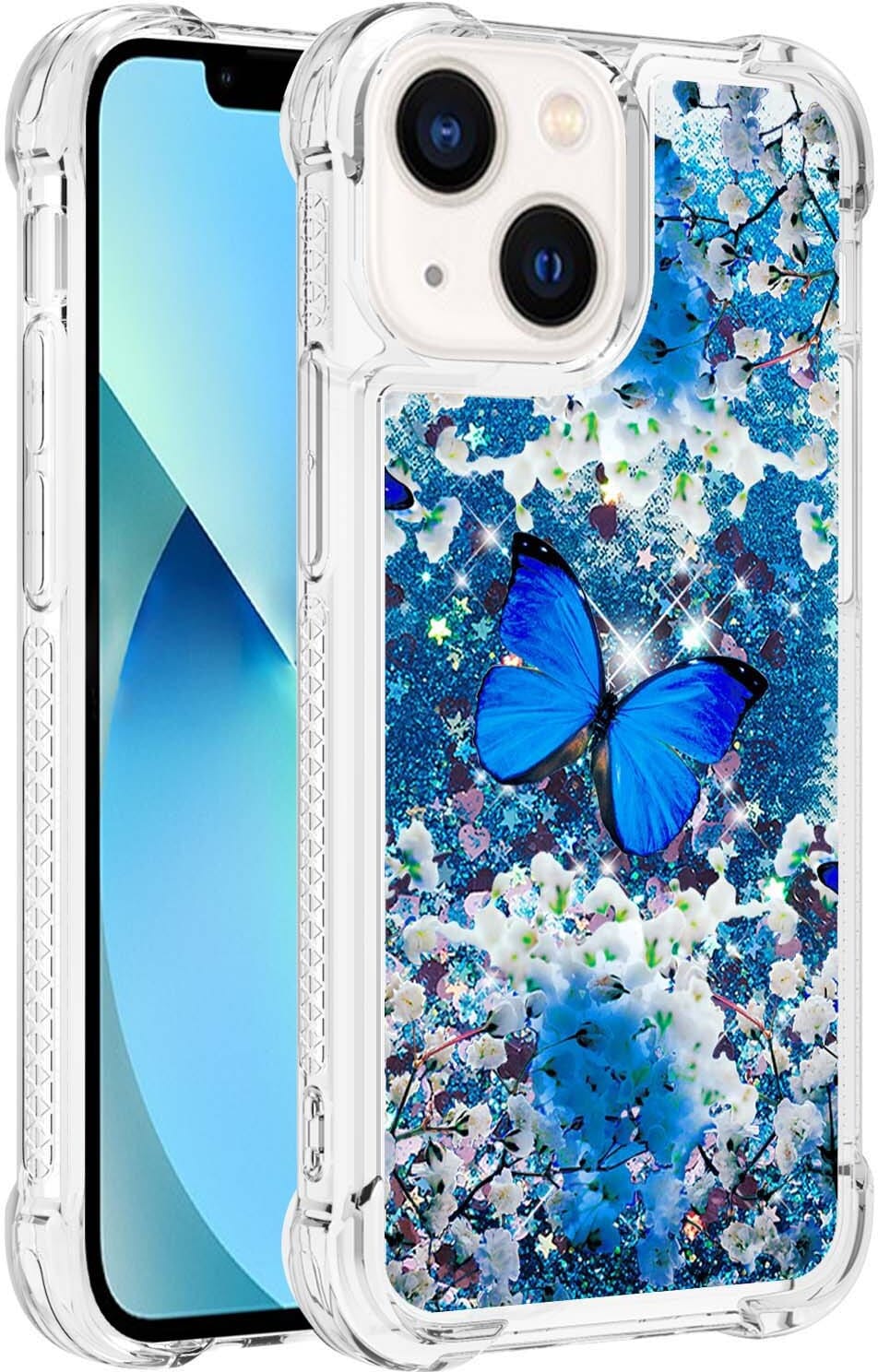 Trolsk Liquid Glitter Case - Butterfly