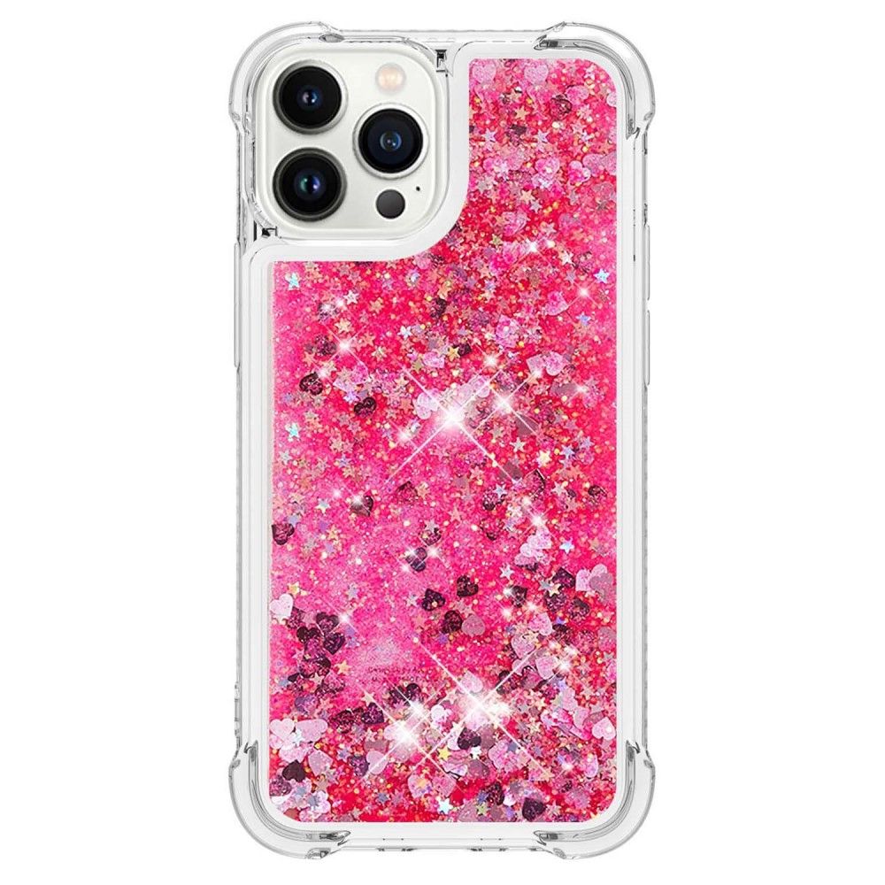 Trolsk Liquid Glitter Case - Hearts